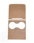 Model 3 & Y Center Console Overlays - Flat Open-Pore Wood (Gen. 2) - Version 3