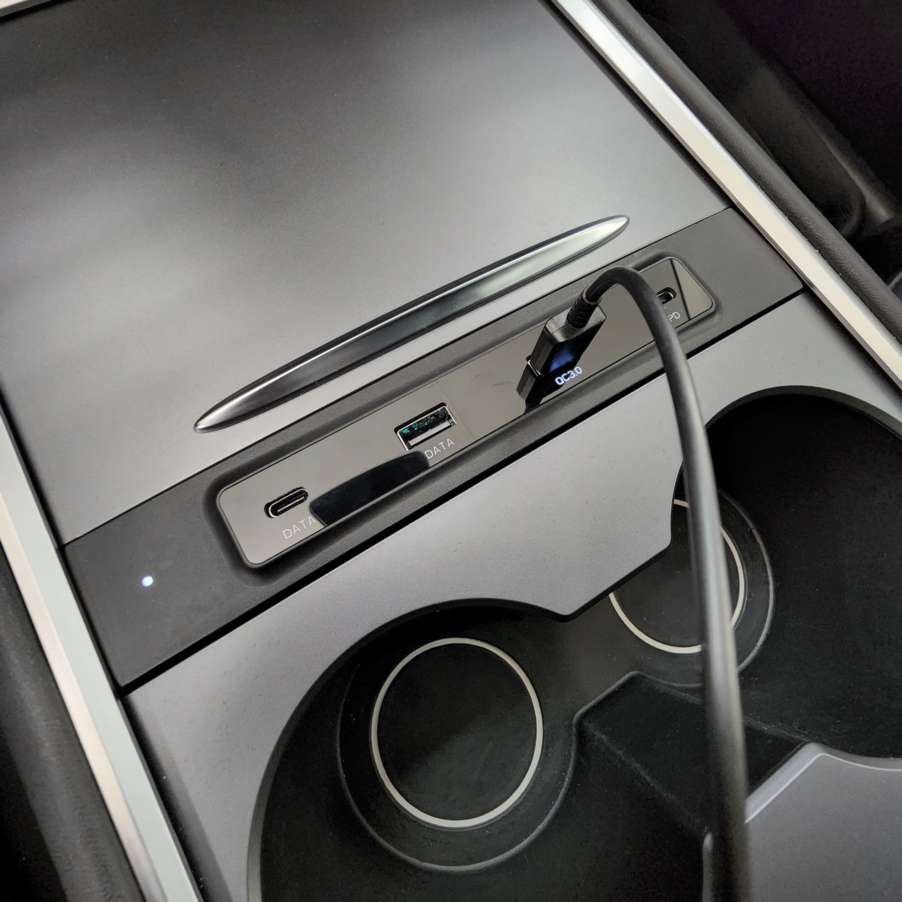 Cheap Multi USB Hub,Car Interior Center Console Accessories with 5