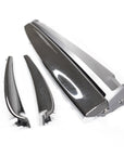 2021+ | Model 3 & Y Dashboard & Door Panel Replacement Kit (3 Pieces) - Real Molded Carbon Fiber