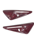 Model S3XY* Full Cover Style Turn Signal Overlays (1 Pair) - Fits Hardware 2.0 & 3.0 - Real Molded Carbon Fiber