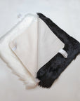 Faux Sheepskin Front Seat Covers - Black (1 Pair)