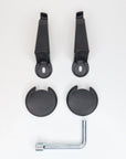 2021-2023 Model 3 Frunk Hole Caps with Hooks (4 Pieces)