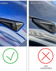 Model S3XY* Full Cover Style Turn Signal Overlays (1 Pair) - Fits Hardware 2.0 & 3.0 - Real Molded Carbon Fiber