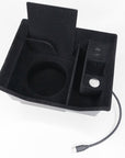 Model 3 & Y Center Console Tray with Cup Holder & 2 USB Ports (Gen. 2)
