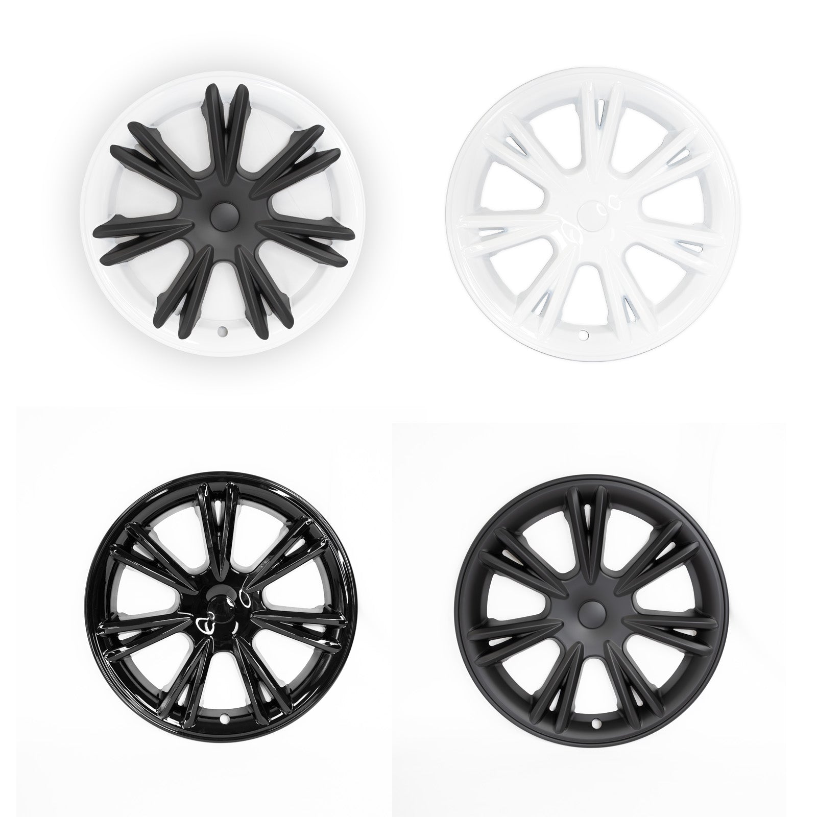 2020-2025 | Model Y 19" Gemini Wheel Cover Replacements (Set of 4)