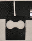 Model 3 & Y Center Console Cap ABS Plastic (Gen. 1) - Hydro Carbon Fiber Coated