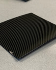 Model 3 & Y Center Console Cap ABS Plastic (Gen. 1) - Hydro Carbon Fiber Coated