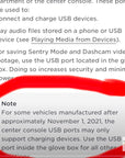 Model 3 & Y Center Console USB-C Data Module Upgrade Kit