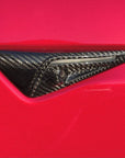Model S3XY* Full Cover Style Turn Signal Overlays (1 Pair) - Fits Hardware 2.0 & 3.0 - Real Molded Carbon Fiber