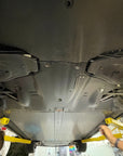 Model 3 Skid Plates - Aluminum with Road Noise Reducing Urethane Insulation