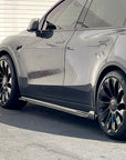 2020-2025 | Model Y Viento Aero Side Skirts (1 Pair) - Real Molded Carbon Fiber