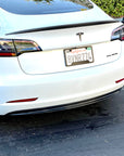 2017-2023 | Model 3 Executive Diffuser - Real Molded Carbon Fiber