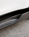 2020-2025 | Model Y Viento Aero Side Skirts (1 Pair) - Real Molded Carbon Fiber