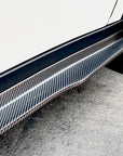 2020-2025 | Model Y Viento Aero Side Skirts (1 Pair) - Real Molded Carbon Fiber
