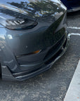 2020-2025 | Model Y Viento Aero Front Lip - Real Molded Carbon Fiber