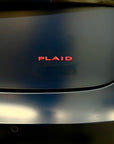 PLAID Badge Trunk Emblems - Black, Chrome, or Red Color