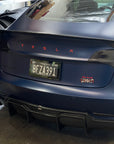 PLAID Badge Trunk Emblems - Black, Chrome, or Red Color