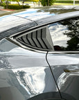 2020+ | Model Y Rear Quarter Window Louver Covers (1 Pair) - Variety*