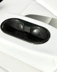 Model 3 Backseat Cup Holder Cover - Carbon Fiber Variety*