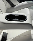 Model 3 Backseat Cup Holder Cover - Carbon Fiber Variety*