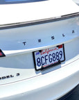 Model S3XY T-E-S-L-A Tailgate Emblems Version 2.0 - ABS Plastic