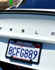 Model S3XY T-E-S-L-A Tailgate Emblems Version 2.0 - ABS Plastic