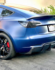 2017-2023 | Model 3 Viento Aero Rear Diffuser - Real Molded Carbon Fiber