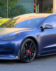 2017-2023 | Model 3 Razzo Aero Side Skirts (1 Pair) - Real Molded Carbon Fiber