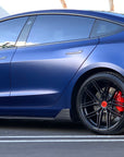 2017-2023 | Model 3 Razzo Aero Side Skirts (1 Pair) - Real Molded Carbon Fiber