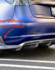 2017-2023 | Model 3 Razzo Aero Diffuser - Real Molded Carbon Fiber