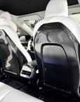 Model 3 & Y Seat Back Replacements Gen. 2 (1 Pair) - Real Molded Carbon Fiber