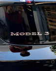 Model 3 Emblem Badges