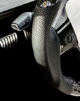 Model 3 & Y - Sport Grip Steering Wheel - Real Molded Carbon Fiber