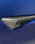 Turn Signal Overlays (Gen. 2) - Top Half Style - Real Molded Carbon Fiber (1 Pair)