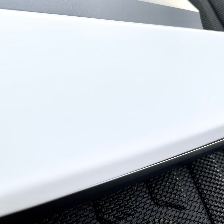 Model 3 & Y Dashboard Cap - ABS Matte White Painted - $49 With 40% OFF