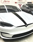 2021+ | Model S Front Bumper Apron - 3M Vinyl Applique