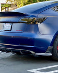 2017-2023 | Model 3 Razzo Aero Diffuser - Real Molded Carbon Fiber