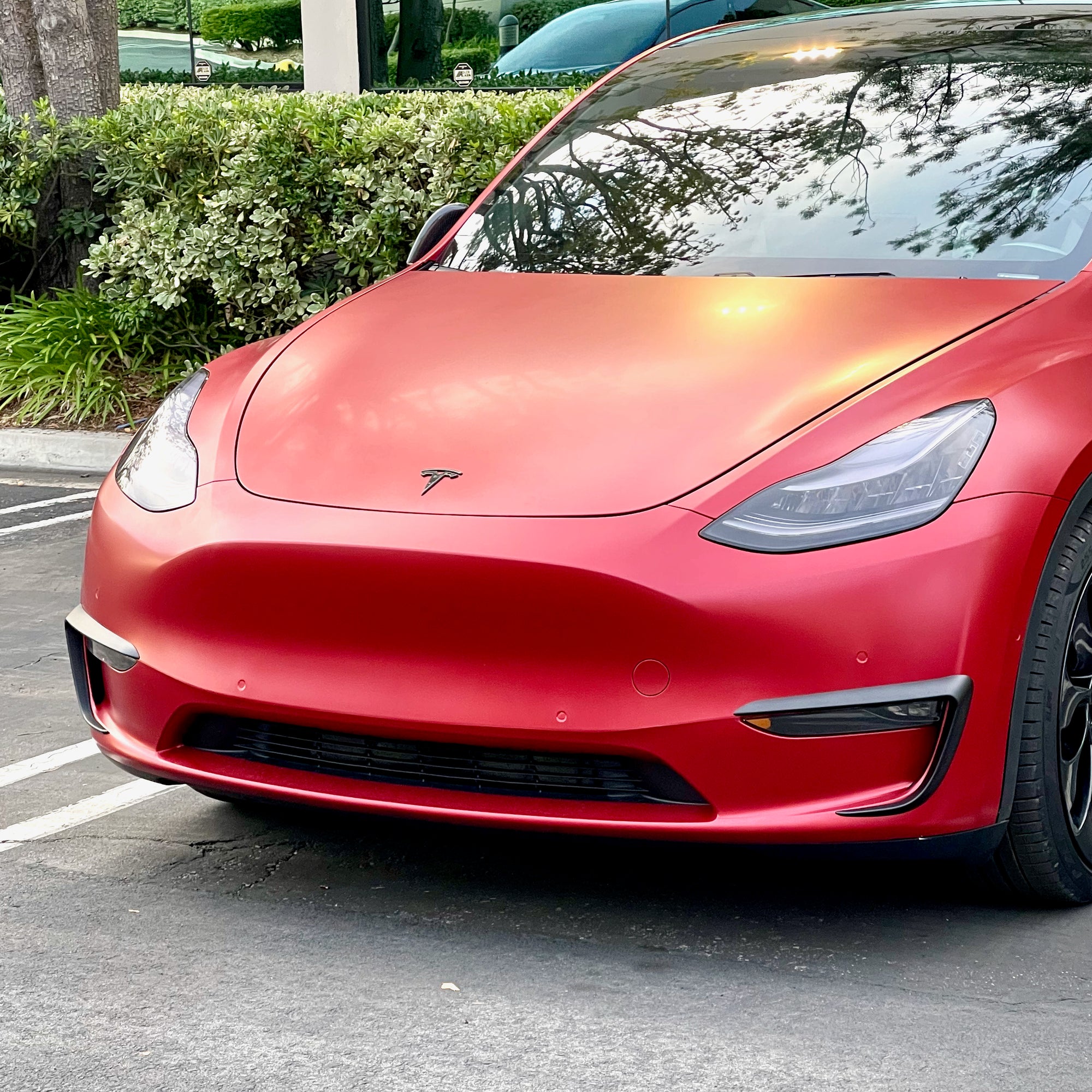 2020-2025 | Model Y Fog light Canards/Eyelids (1 pair) - Satin Black