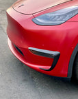 2020-2025 | Model Y Fog light Canards/Eyelids (1 pair) - Satin Black