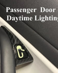 Model 3 & Y Unlock Door Switch Decals - Night Glowing or White