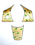 Model 3 & Y Steering Wheel Overlay (3 Piece) - Real Open-Pore Wood Veneer