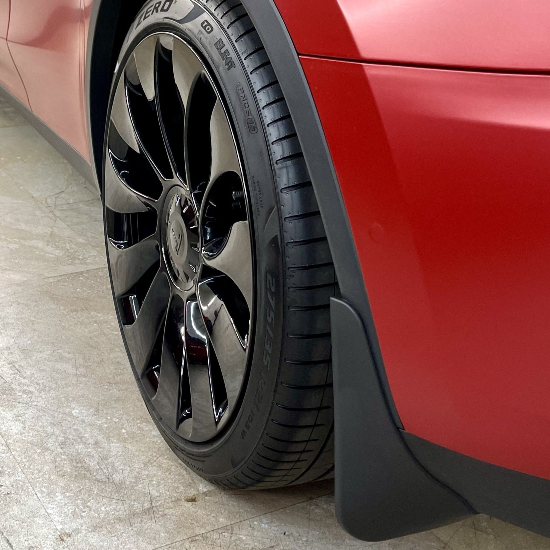 Low Profile Model Y Mud Flaps