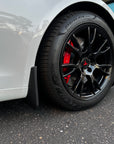 2021+ | Model S Plaid & Long Range Mud Flaps - Screwless (Set of 4)