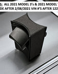 2021+ | Model 3 & Y Drink Stabilizer Cup Holder Divider (Gen. 2) - Grey, Black or Alcantara