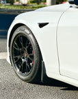 2021+ | Model S Plaid & Long Range Mud Flaps - Screwless (Set of 4)