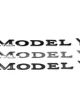 Model Y Emblem Badges