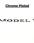 Model Y Emblem Badges