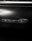 Model 3 Door Handle Overlays - Real Forged Carbon Fiber