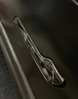 Model 3 Door Handle Overlays - Real Forged Carbon Fiber