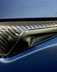 Turn Signal Overlays (Gen. 2) - Top Half Style - Real Molded Carbon Fiber (1 Pair)